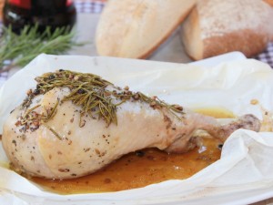 Ricetta Cosciotto di Tacchino al Cartoccio