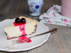Ricetta Cheesecake alla Ricotta con Amarene