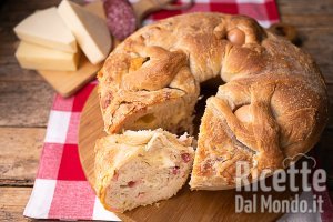 Ricetta Casatiello con lievito madre. La vera ricetta della tradizione napoletana!