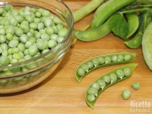 Ricetta Come pulire e conservare i Piselli