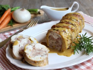 Coniglio arrotolato