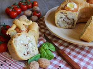 Ricetta Casatiello vegetariano