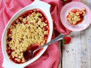 Ricetta Crumble di Fragole