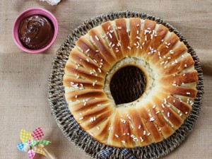 Ricetta Corona di Pan Brioche dolce