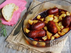 Ricetta Chorizo al forno