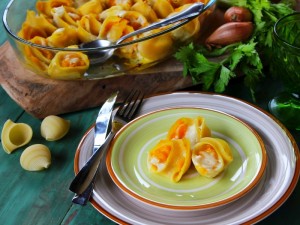 Ricetta Conchiglioni ripieni di zucca