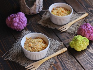 Ricetta Crumble di cavolfiore