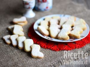 Ricetta Calze della befana di frolla