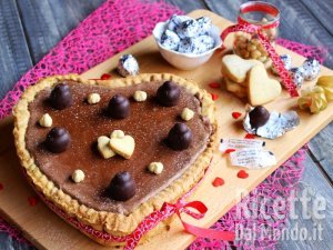 Ricetta Crostata baci perugina, il dolce super per San Valentino