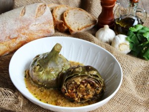 Carciofi alla romana