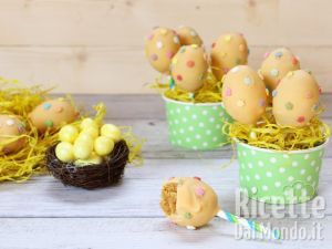 Ricetta Cake pops pasquali