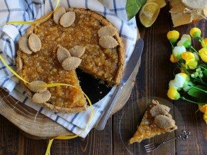 Ricetta Crostata di frolla al farro con marmellata di limoni