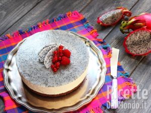 Ricetta Cheesecake con la pitaya