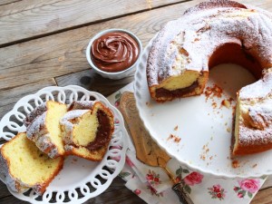 Ricetta Ciambella al mascarpone e Nutella