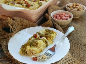 Ricetta Cannelloni con mortadella e pesto di pistacchi