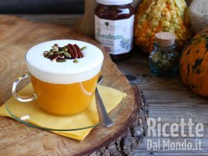 Ricetta Cappuccino di zucca, una deliziosa crema di verdure