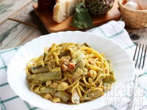 Ricetta Carbonara di carciofi