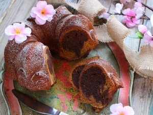 Ricetta Ciambella integrale marmorizzata