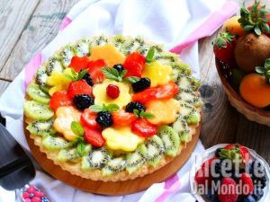 Ricetta Crostata giardino fiorito