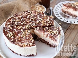 Ricetta Cheesecake alla Nutella con base di riso soffiato
