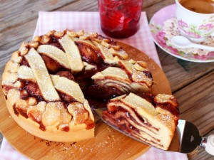 Ricetta Crostata a strati alla marmellata