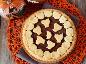 Ricetta Crostata di Halloween alla Nutella