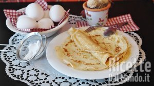 Crepes dolci e salate