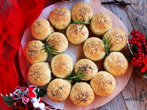 Ricetta Corona di panini