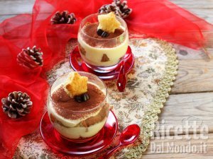 Ricetta Coppe di pandoro al tiramisù leggero. La ricetta facile e golosa!