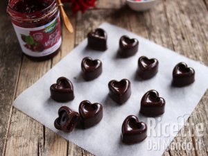 Ricetta Cioccolatini fondenti alla ciliegia