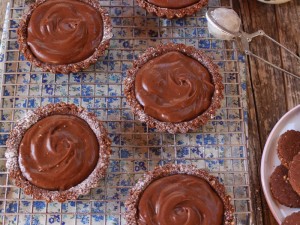 Ricetta Crostatine al cioccolato vegane