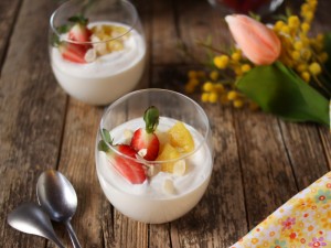 Ricetta Coppe di crema di ricotta