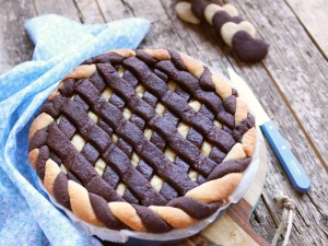 Ricetta Crostata con crema e nutella