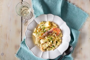 Ricetta Calamarata bianca