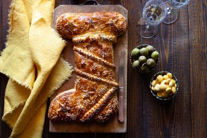 Ricetta Calza di sfoglia salata