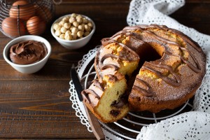 Ricetta Ciambella alle nocciole e Nutella