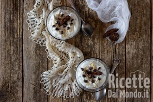Ricetta Coppe di crema di ricotta e yogurt