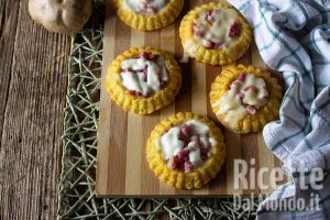 Ricetta Crostatine di patate salate, semplici e sfiziose!