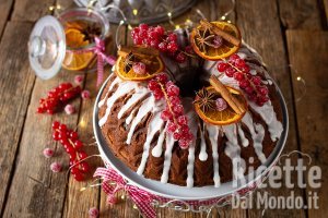 Ricetta Christmas bundt cake. La ciambella natalizia per le feste!
