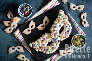 Ricetta Cream tart di Carnevale, la mascherina più golosa che ci sia!