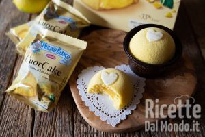 Ricetta Cuor cake con crema al limone