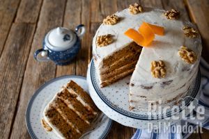 Ricetta Carrot cake, la ricetta originale della torta di carote americana!