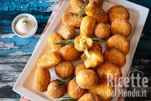 Ricetta Crocchette di patate e zucca ripiene. La ricetta facile e veloce!