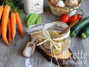 Ricetta Dado granulare vegetale fatto in casa. La ricetta facile senza essiccatore!