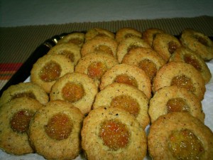 Ricetta Frollini di Noce e Marmellata