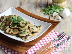 Ricetta Funghi Champignon Trifolati