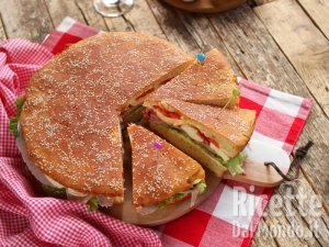 Ricetta Focaccia tramezzino
