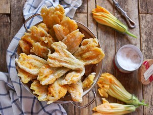 Ricetta Fiori di zucca in pastella