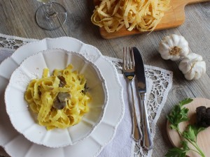 Ricetta Fettuccine al Tartufo