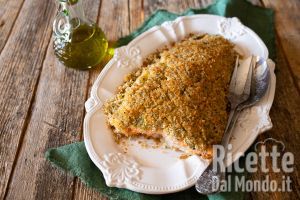 Filetto di salmone gratinato al forno